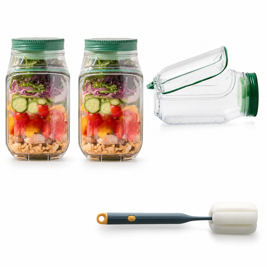 Portable Salad Jar