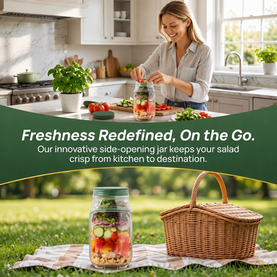 Portable Salad Jar