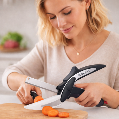 Multifunctional Kitchen Knife Scissors 2-in-1