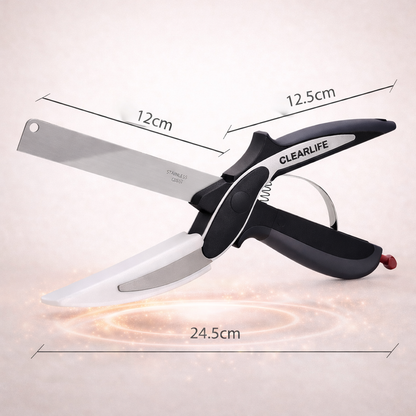 Multifunctional Kitchen Knife Scissors 2-in-1