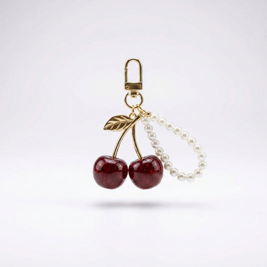 Cherry Bag Charm
