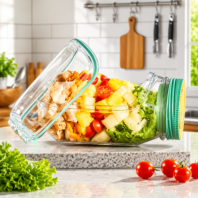 Portable Salad Jar