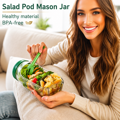 Portable Salad Jar